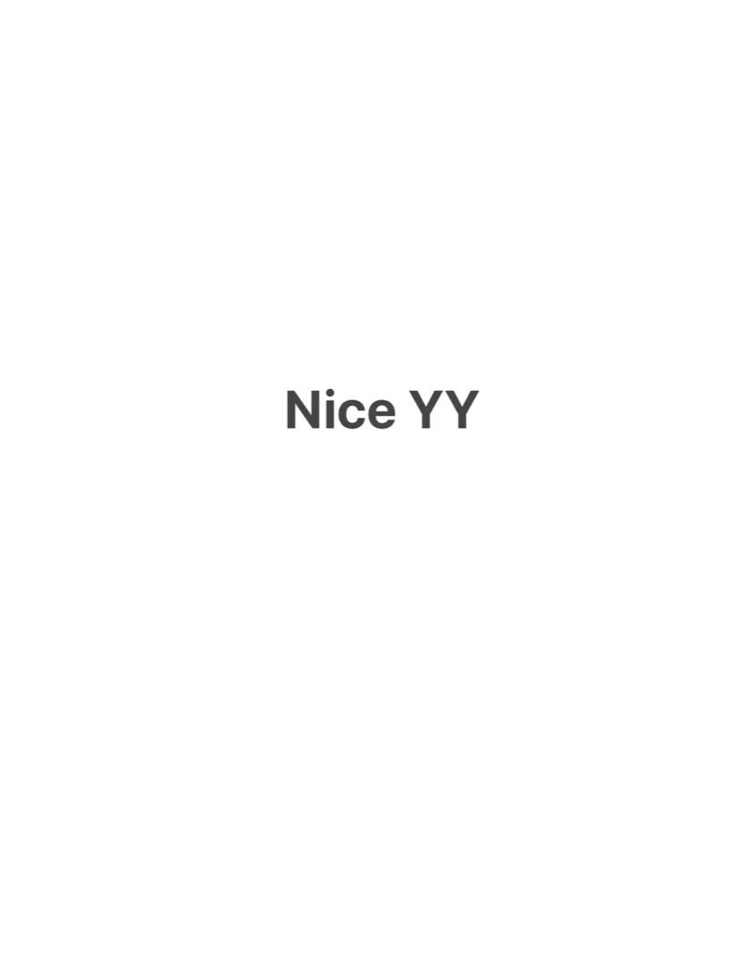 nice YY